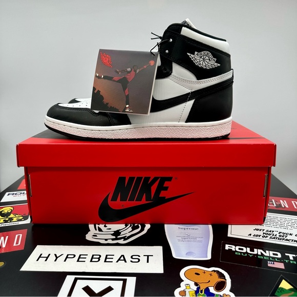 Air Jordan 1 High ‘85 Black White 🚨FINAL DROP🚨 - Picture 3 of 12